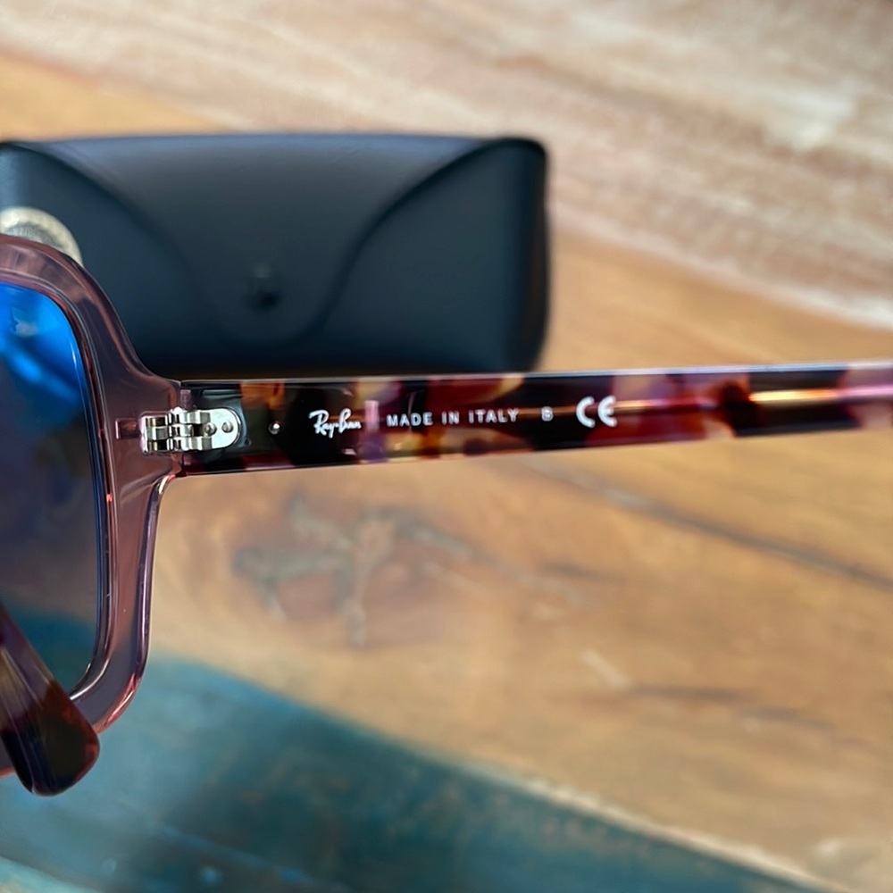 Ray Ban 53mm Gradient Square Sunglasses - Picture 6 of 6